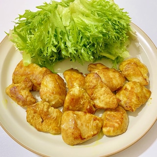 鶏むね肉のカレーマヨ焼き(作り置き用に♪)